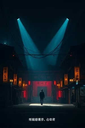 久久影视主推剧集《晚风邮局》竖版海报，夜色中的邮局窗口透出暖黄灯光